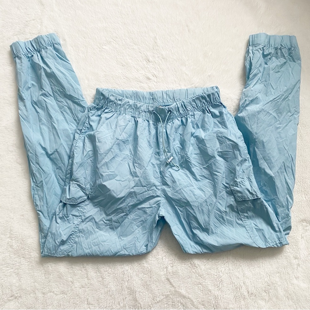 3/30$🤍 AÉROPOSTALE | Baby blue windbreaker pants